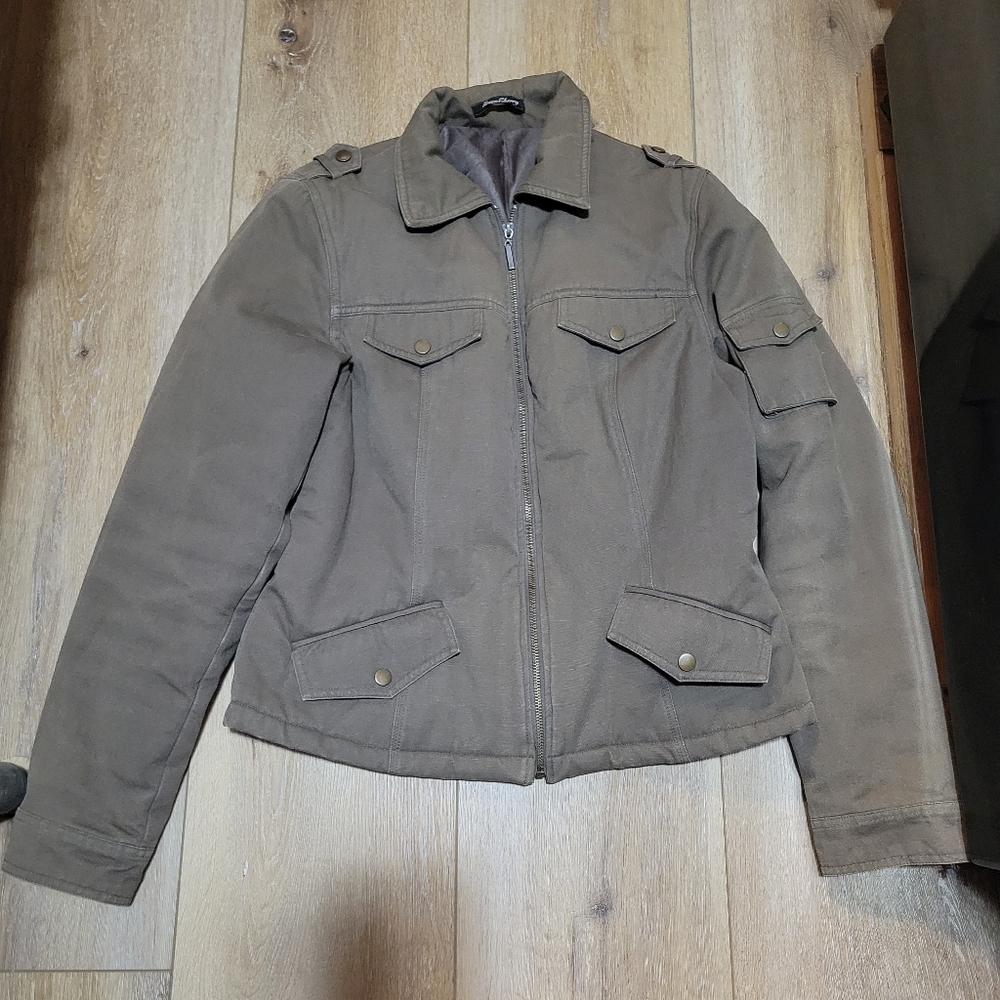Green Cherry Green Utility Jacket Size XL